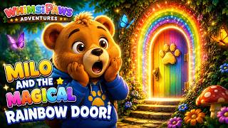 Milo and the Magical Rainbow Door 🌈🐻 | Magical Adventure for Kids