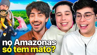 EM MANAUS SÓ TEM MATO E BICHO? | React