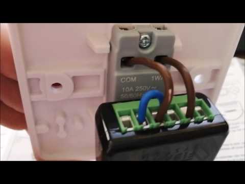 Fibaro Dimmer 2 ZWave Installation UK 2 Wire