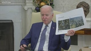 President Biden approved an 'emergency declaration' and 'major disaster declaration' for Kentucky