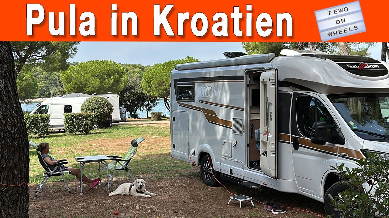Kroatien mit Wohnmobil | Pula | Rundum Camping Arena Stoja
