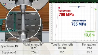 Best Strength Aluminum In The World Astm E8 Tensile Test Super Aluminum