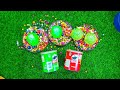 Satisfying Video | Beautiful Unpacking 3 Bright Tins with Skittles & Tasty M&M'S Candy ASMR