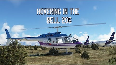 Hovering in the Bell 206