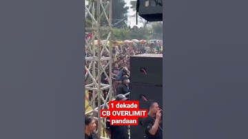 satu dekade CB OVERLIMIT pandaan @shorts