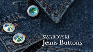 Artbeads Quick Tutorial - Swarovski Jeans Buttons with Nick Regine