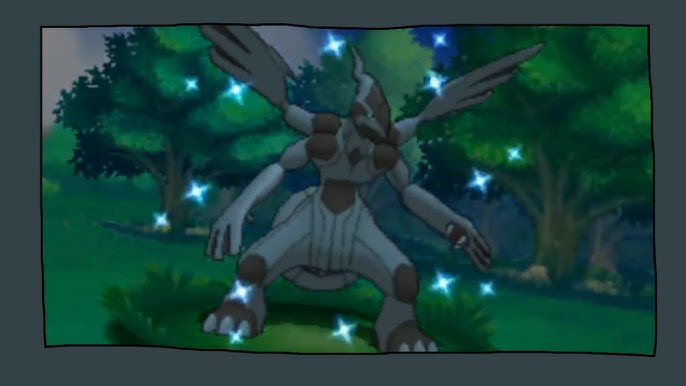 Shiny Zekrom on Pokemon Alpha Sapphire after just 100 SRs! 