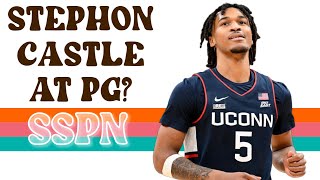 Stephon Castle's Fit at Point Guard | Spurs Draft | SSPN Clips