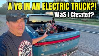 I Hauled an Entire V8 and 2 Transmissions in My Electric Rivian — Was I Cheated?