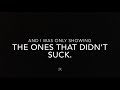 End of video