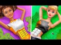 Rich vs Broke Sportswoman / 12 DIY Barbie Dolls Ideas