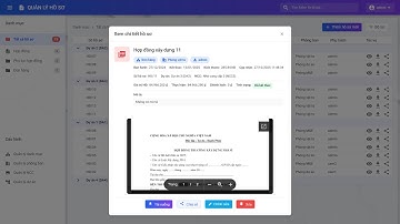 Google Sheets || Apps Script Webapp Quản Lý Tài Liệu, Văn Bản (v2.0)