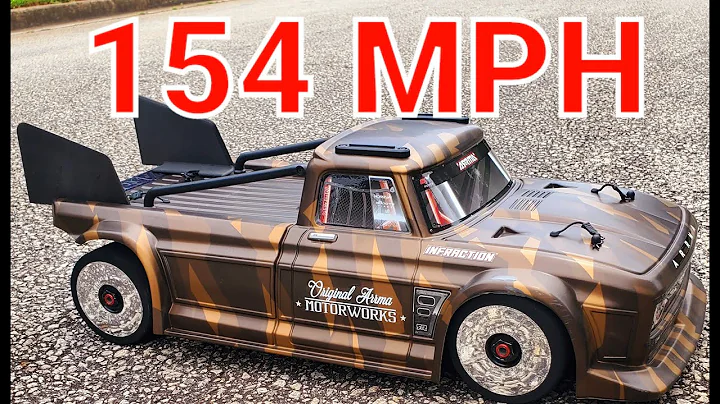 Arrma Infraction 154 mph 8s #Flopacks #Sagacustomrc