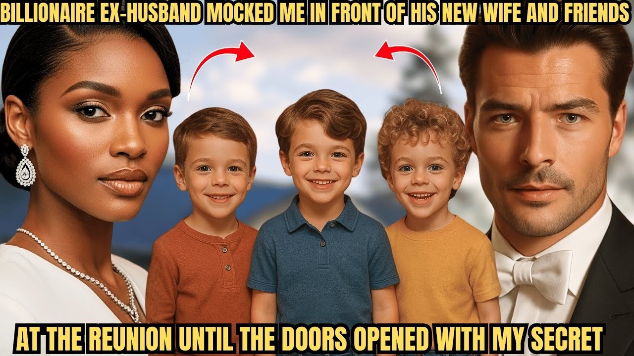 Billionaire Ex Husband Mocked Me in Front of His New Wife and Friends at the Reunion Until the Do