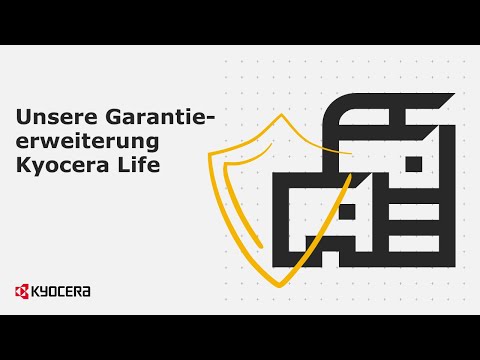 Kyocera Life: Garantieerweiterung für Kyocera Drucker und Multifunktionssysteme