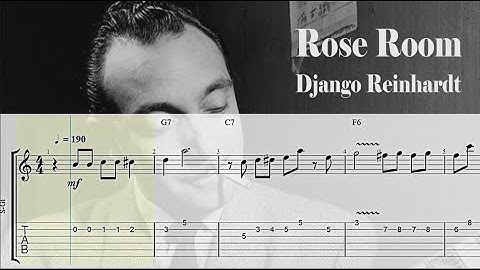 Rose Room - Django Reinhardt | Gypsy Guitar Tab