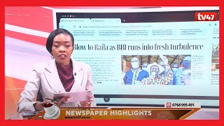 MORNING CAFE|Newspaper Highlights|BBI cracks|Lockdown pain| #MorningCafeTV47 screenshot 5