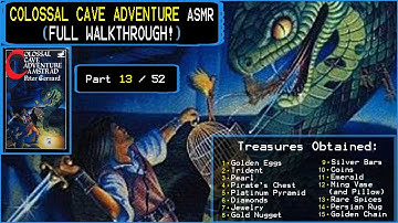 13 - Colossal Cave Adventure (FULL WALKTHROUGH) [ Part 13 / 52 ] #retrogaming
