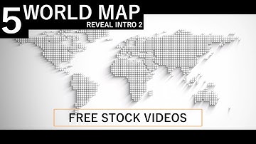 World map Reveal , world map stock video  | Royalty Free Stock Videos