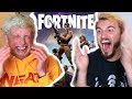 Youtubers play fortnite for the first time freakout