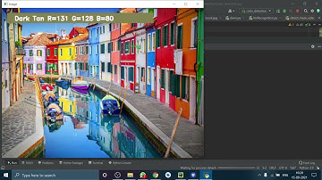 Color Identification In Images Using Python | The Sparks Foundation | GRIP