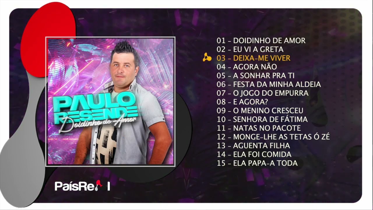 Paulo Resende- Doidinho de Amor ( Full Album) 