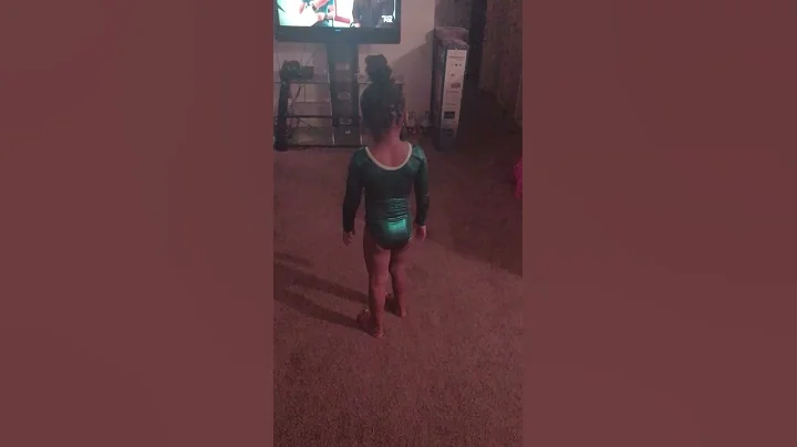 practicing front walk over