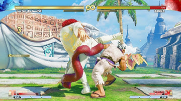 SFV | SAGAT | 70%~ DMG Combo V-SKILL 2 + V-TRIGGER 1 [ Bonus+ 700 Club! ]