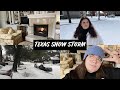 VLOG || Texas snow storm, power outage