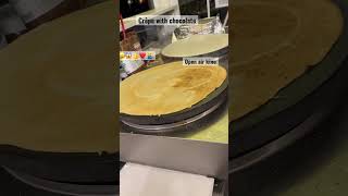 Crêpe #chocolate #open Air Kino #ludwigsburg #germany #yummy💋