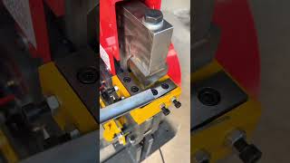 Punching and shearing machine #iron #machine #punching #shearingmachine #tools #ironworker #factory