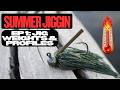 SUMMER JIG FISHING 2026 Choose The RIGHT Weight Profile 