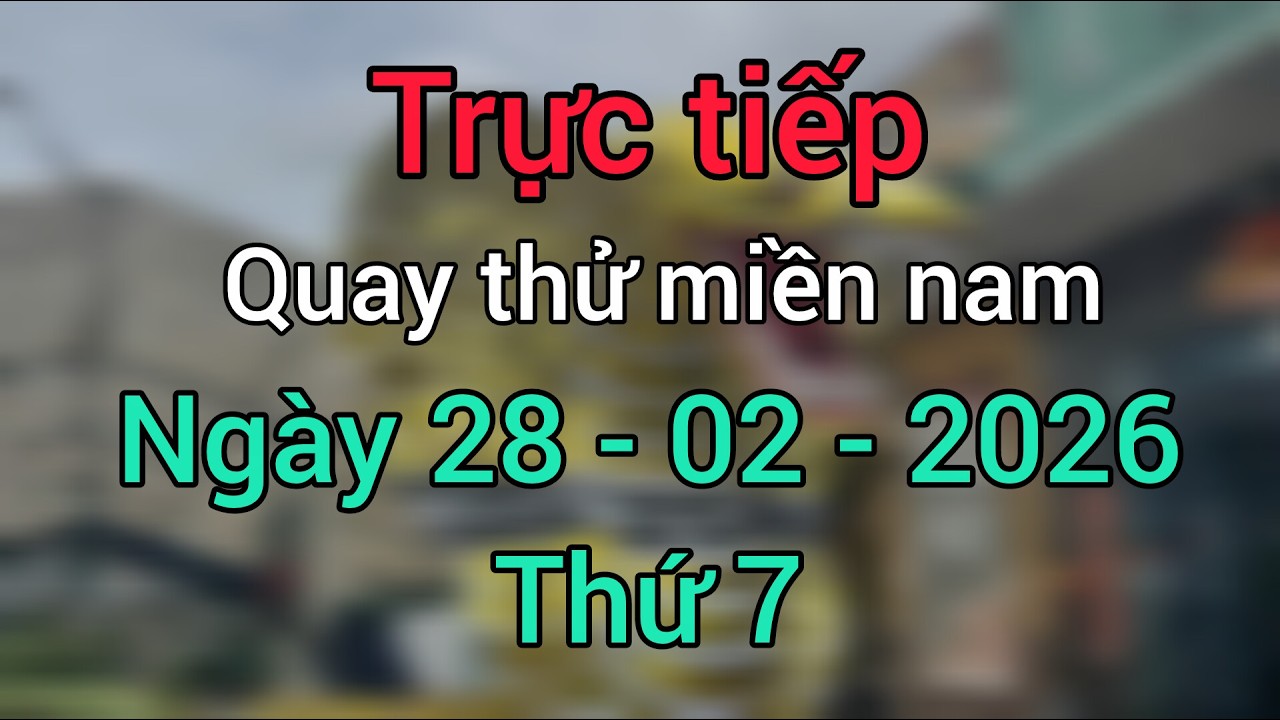 Kết Quả Xổ Số Miền Nam TP.HCM Long An Bình Phước Hậu Giang Thứ 7 Ngày 28. 02. 2026