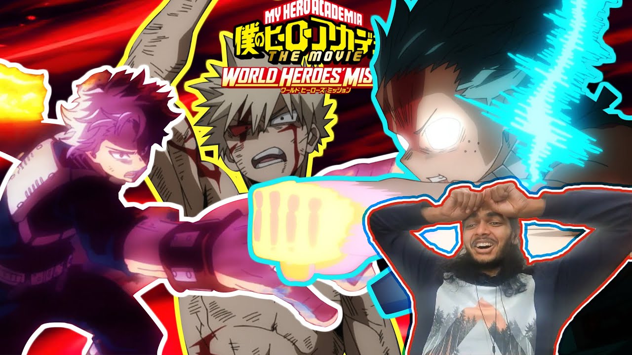 BREATHTAKING ANIMATION! My Hero Academia- World Heroes' Mission: FULL