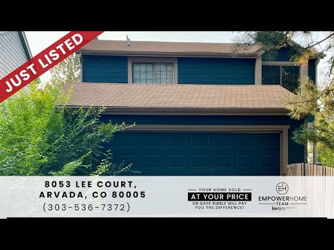 8053 Lee Court, Arvada, CO home video tour