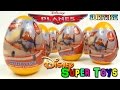 Kinder Surprise Planes Disney surprise eggs toys/Самолеты Дисней Киндер сюрприз игрушки распаковка