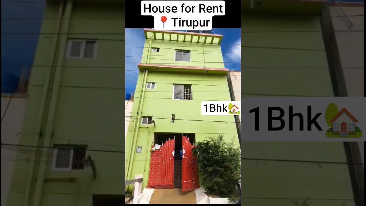 Tirupur, House for rent 