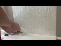 How to paint and hang textured vinyl wallpaper  spencer colgan