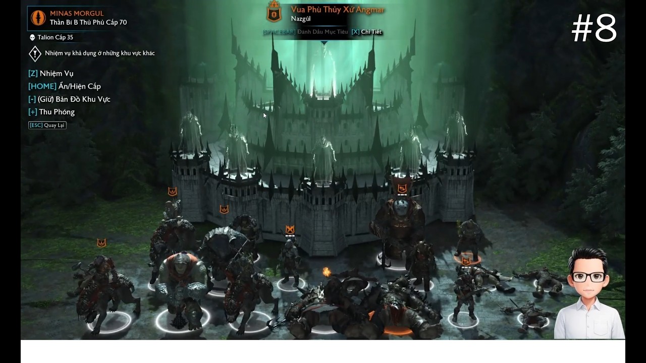 (Chúa Nhẫn #8) Quay lại nơi bắt đầu bị cai trị bởi Vua Phù Thủy. Tôi lên kế hoạch giành lại thành...