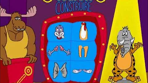 Lapin Malin Maternelle 2 (Reader Rabbit Preschool): Partie 13 - Corps à Construire