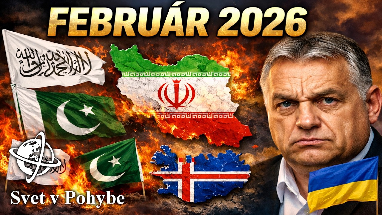 Irán, Afganistan, Pakistan, Island, HU, UA, EU | Február 2026