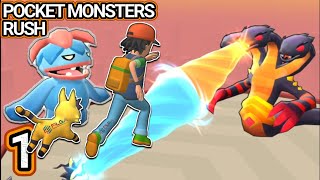 Pocket Monsters Rush Gameplay Part 1, All Levels 1 to 10 screenshot 1