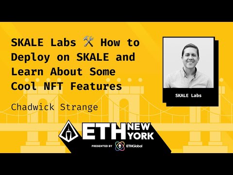 SKALE Labs ? How to Deploy on SKALE and Learn About Some Cool NFT Features
