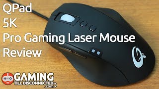 Quick Review: QPAD 5K Gaming Mouse with HeatoN and CT Mousepads