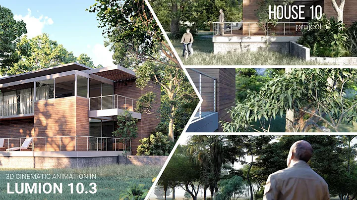 LUMION 10 CINEMATIC 3D ANIMATION  II HOUSE 10 PROJECT
