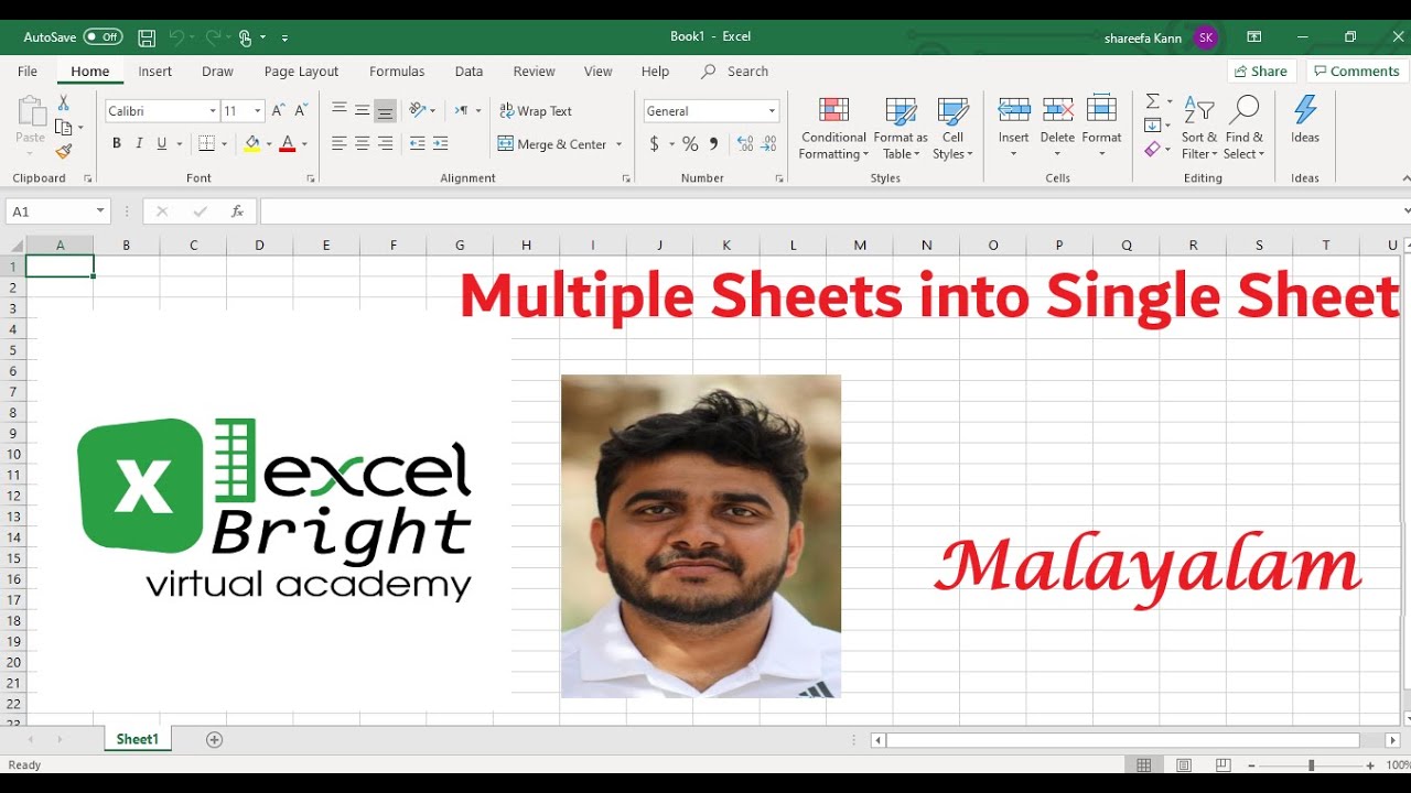 combine-data-multiple-worksheets-into-single-worksheet-in-excel-youtube