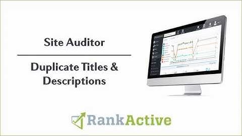 How to find duplicate meta tags title & description on your website.
