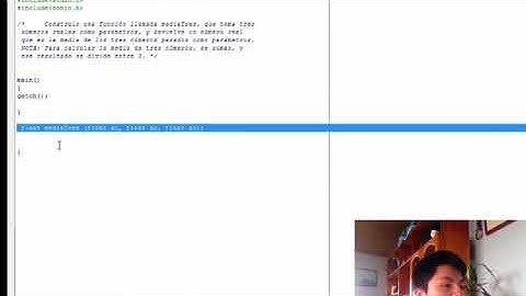 FUNCIONES EN LENGUAJE C :PROMEDIO DE TRES NUMEROS FLOAT
