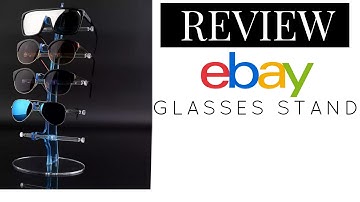 Plastic 5 Pair Sunglasses Glasses Show Rack Counter Display Stand Holder New RX: EBay Review