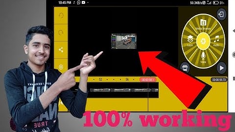 How to fix small screen problem in kinemaster by kazmi tech
